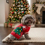 Suéter navideño para perro Rockefeller
